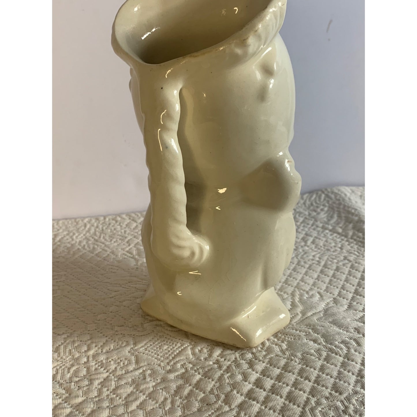 Vintage Duck Ceramic Pitcher 8 inch tall