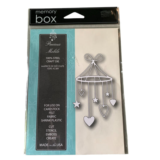 Memory Box Precious Mobile 100% Steel Craft Die Style No. 98760