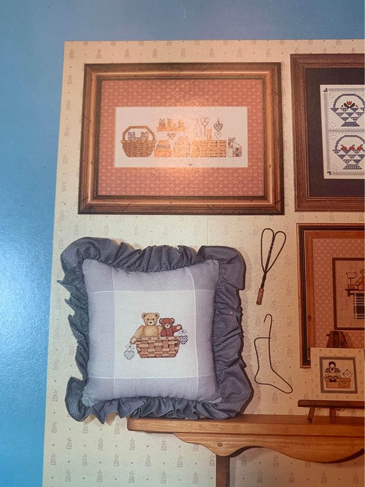 Homespun Hearts And Other Treasures Cross Stitch Book