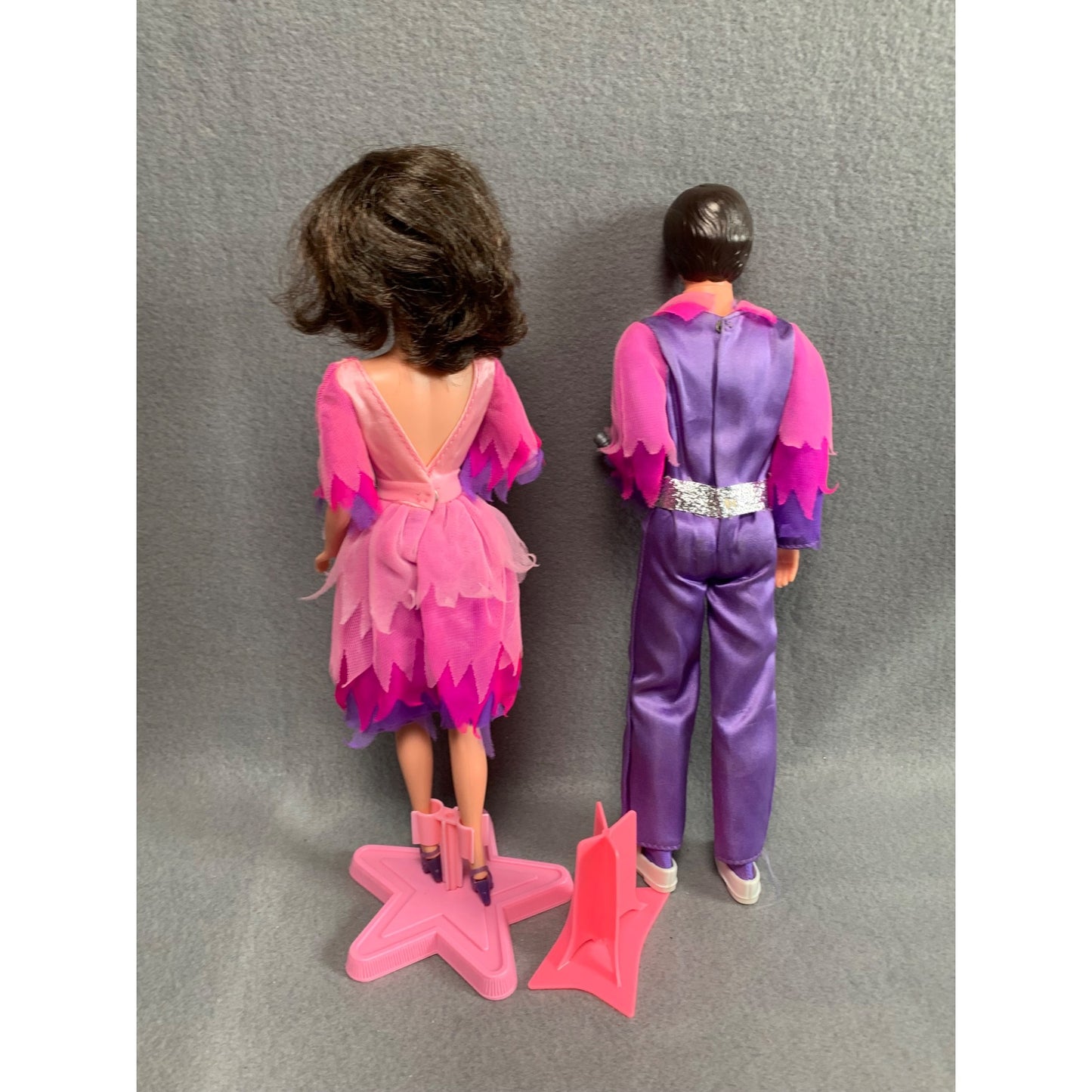 Vintage 1976 Donny and Marie Osmond Dolls in Original Clothes