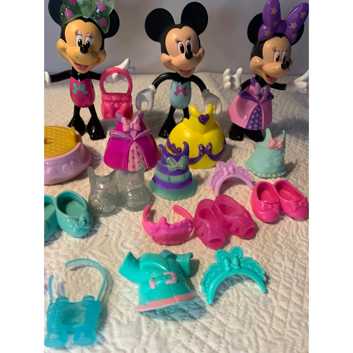 Disney Mattel Minnie Mouse & Daisy Bow-tique Snap N Pose set #5