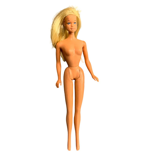 Vintage 1966 Mattel Barbie Doll Blonde Hair Made In Korea Bendable Legs