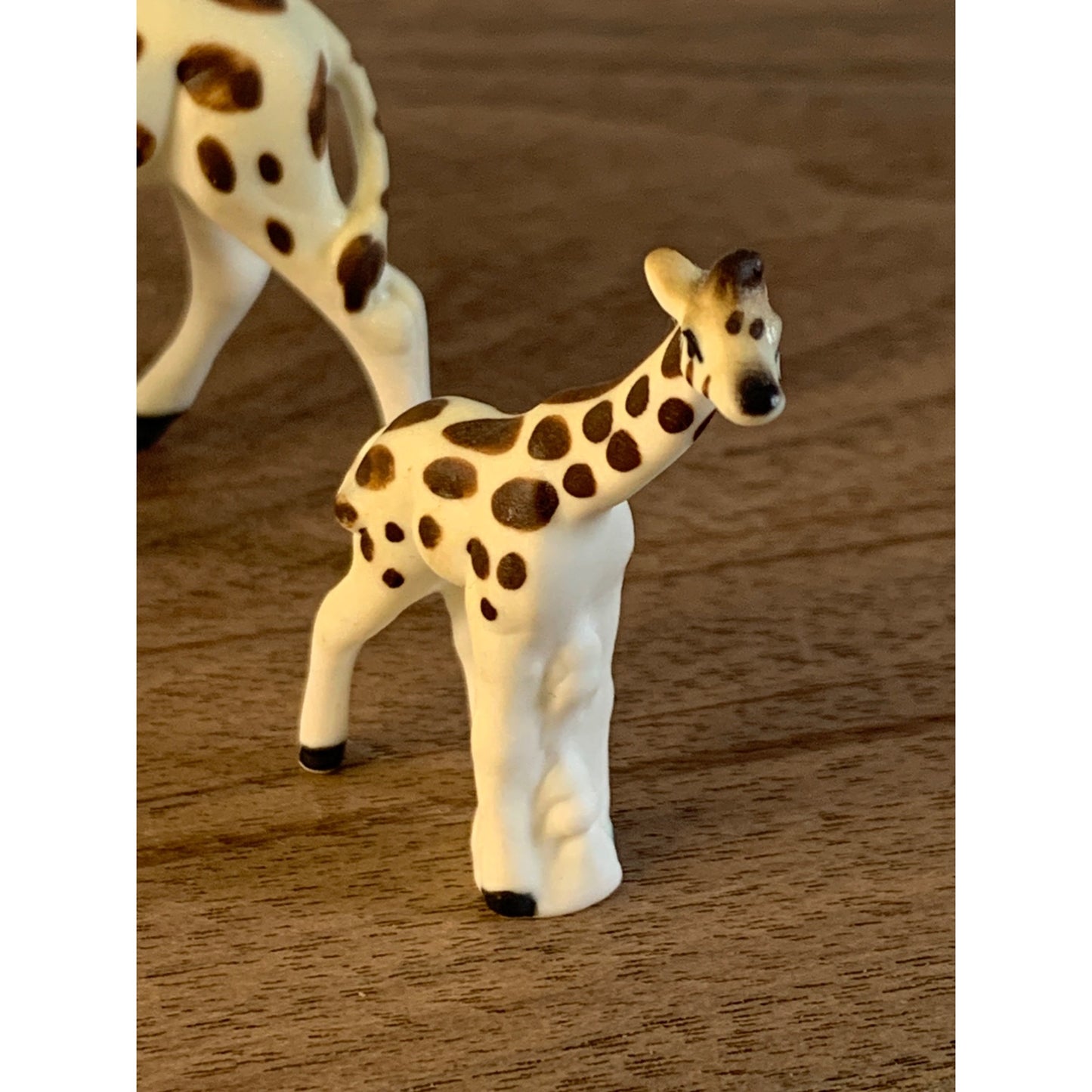 Vintage Giraffe Bone China minature figure set of 3