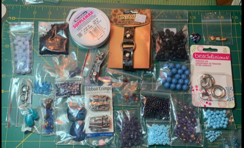 Jewelry Craft beads & Findings set #110