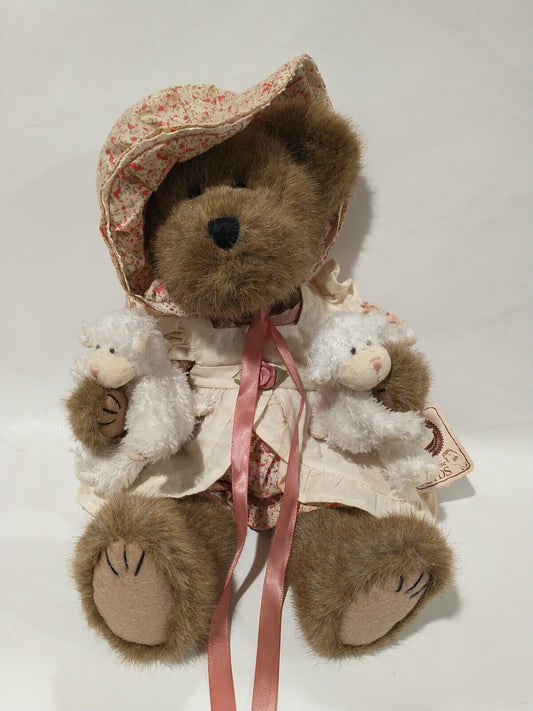 Boyds TJ's Best Dressed Little Bearpeep and Friends Bear 13" tall with tag