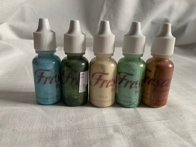 Fresco re Ink Refill Set of 5 bottles