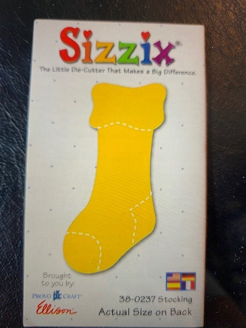 Sizzix Stocking medium die