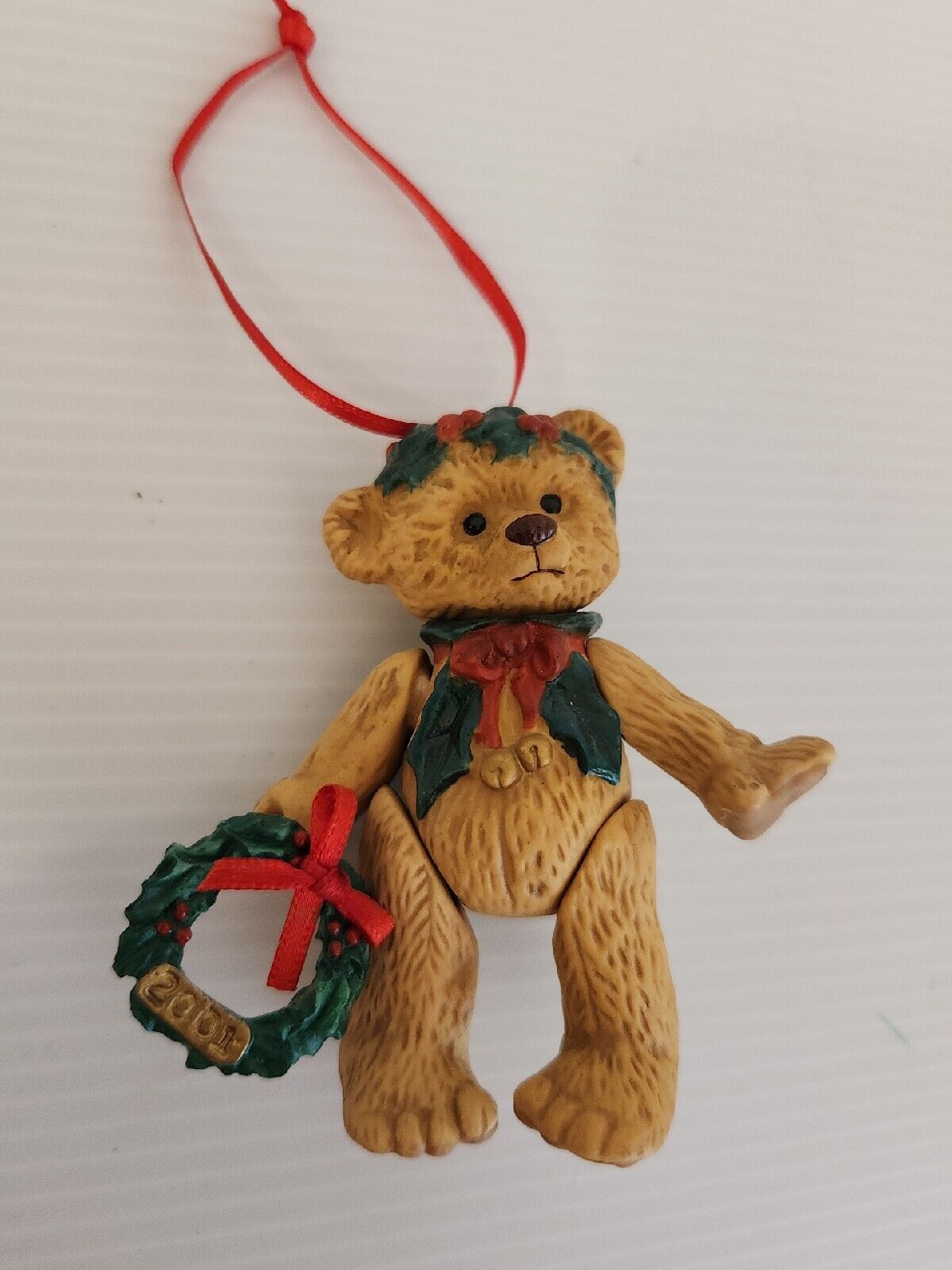 Hallmark Gift Bearer Bear Ornament 2001