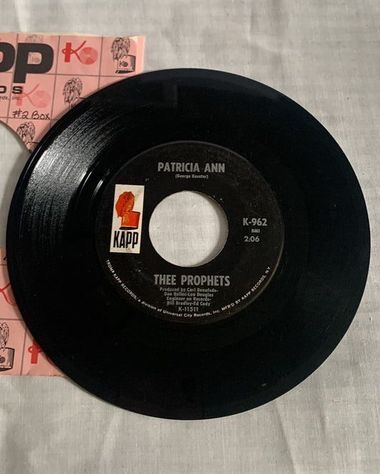 Thee Prophets - Playgirl & Patricia Ann 45 record