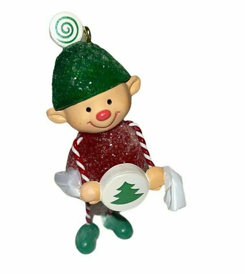 Hallmark Sweet Treat Elf gumdrop elf ornament 2008