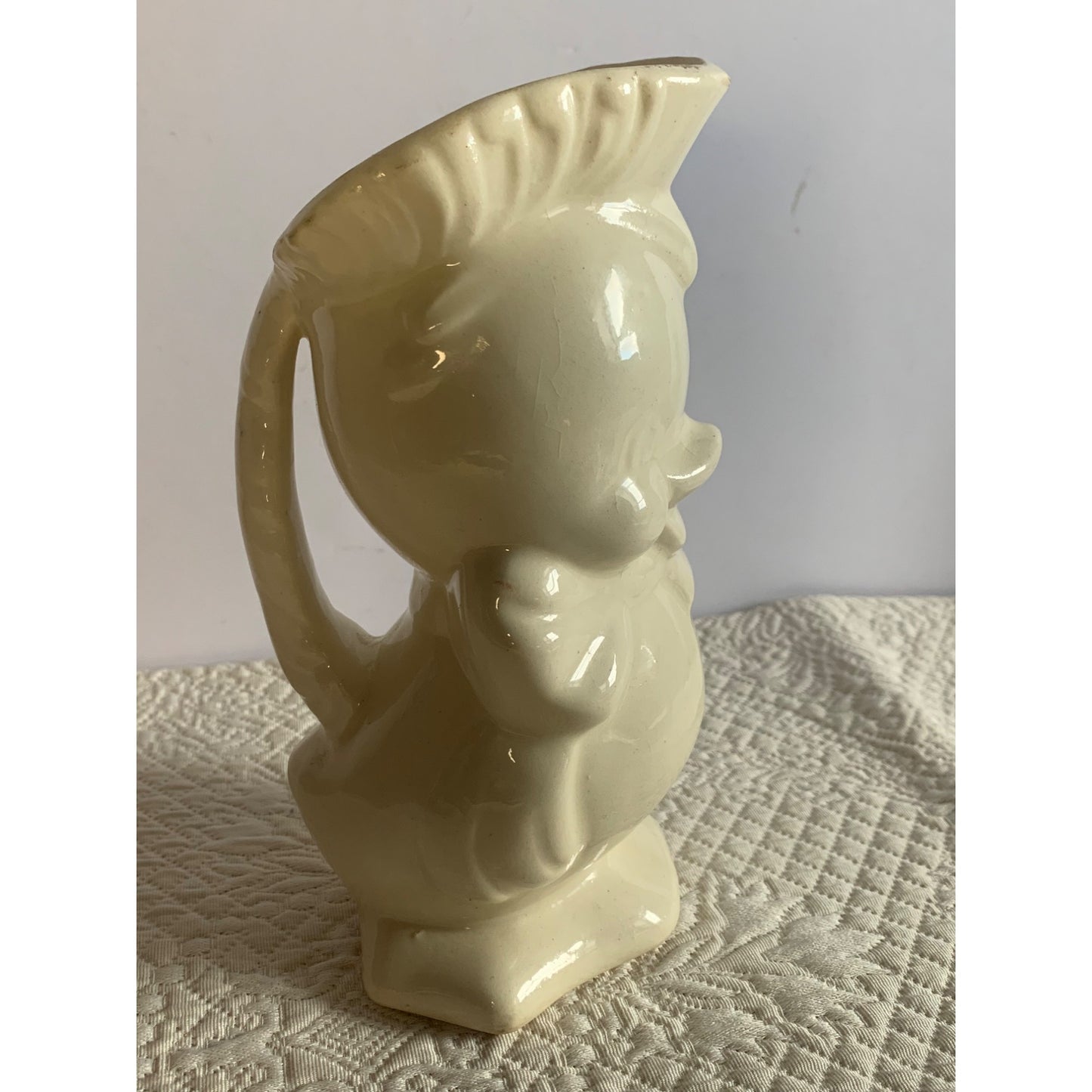 Vintage Duck Ceramic Pitcher 8 inch tall