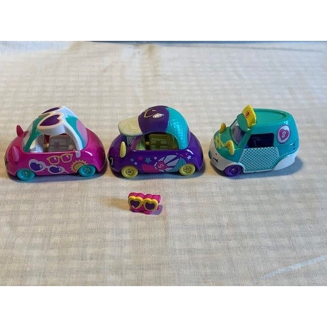 Shopkins Cuties Cars Speedy Style set of 3