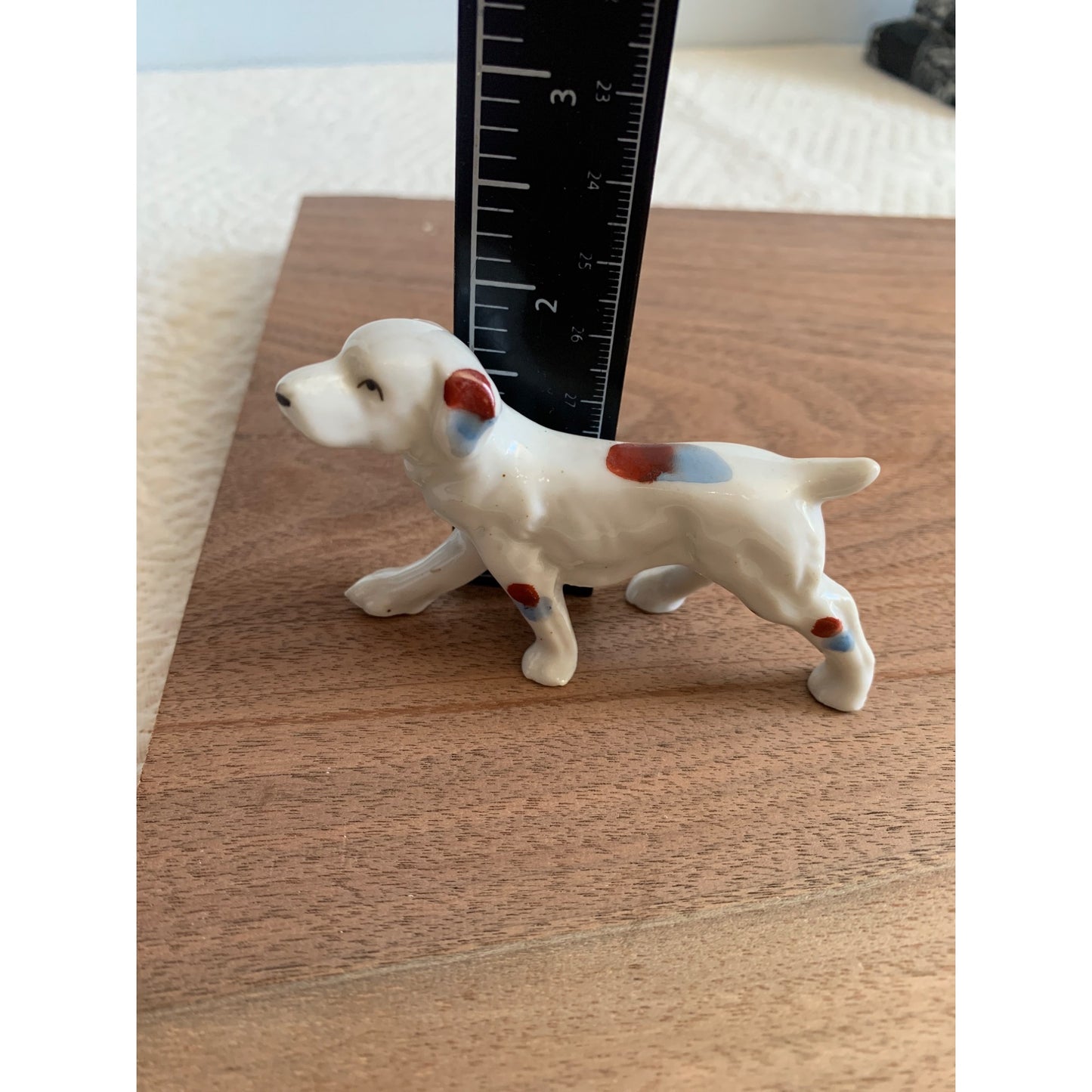 Vintage Dog Stamped Pico Japan figure 2.25 inch tall