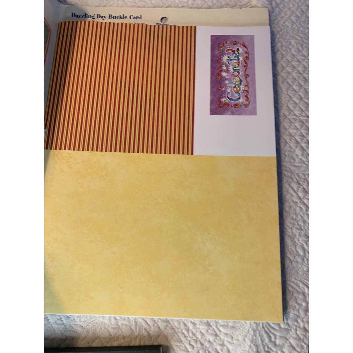 Hot off the Press Paper Flair Fun Words Card Kit