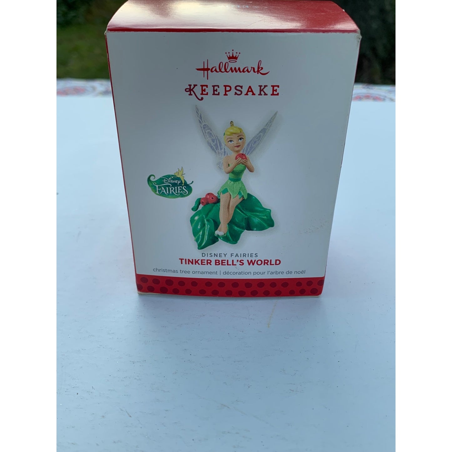 Hallmark Keepsake Ornament 2013 Tinker Bells World Disney Fairies Holly Leaves