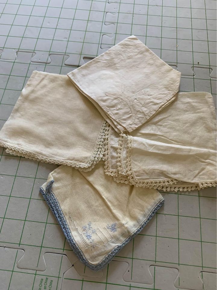 Vintage Hankies Set #15h