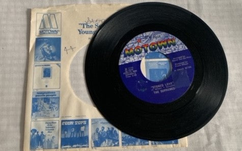 The Supremes - Shine on me & Stoned Love 45 record