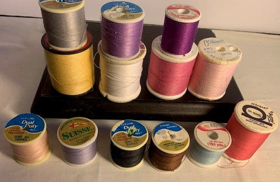 Sewing Thread spools set of 13 #11