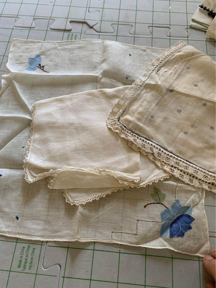 Vintage Hankies Set #9h