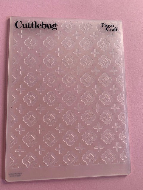 Cricut Cuttlebug Flower Plus Embossing Folder