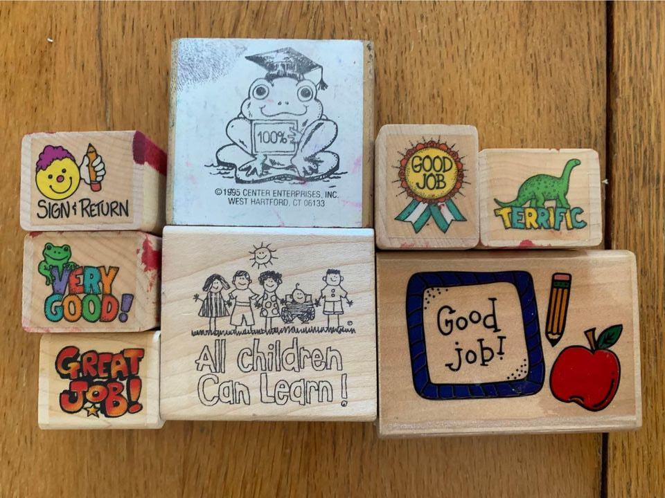 Good job rubber stamp set #15