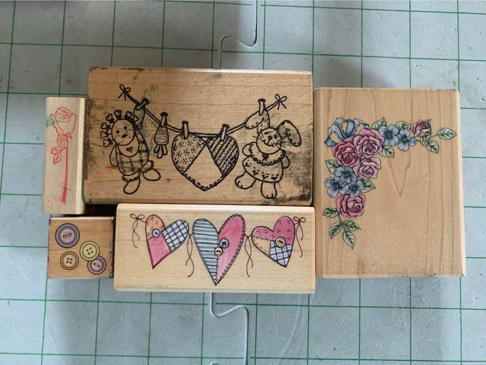 Patches Rubber Stamp Set #3