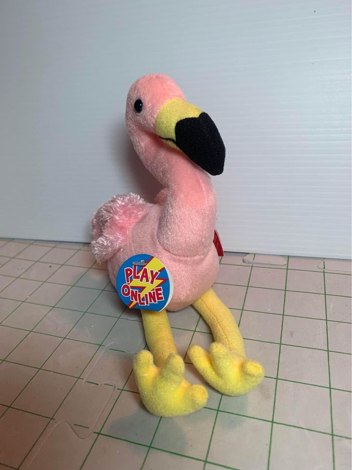 Ty beanie Baby Splints 2.0 2008 Flamingo