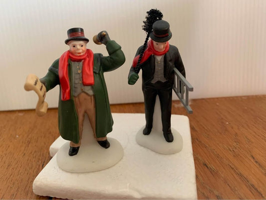 Department 56 Town Crier and Chimney Sweep