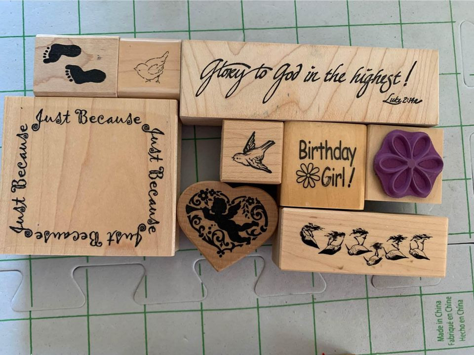 Just Because Rubber Stamp Set #22