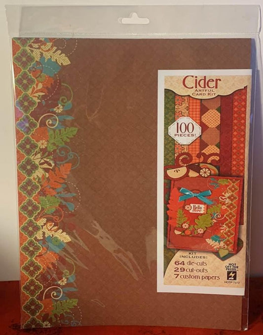 Hot Off The Press Cider Artful Card Kit