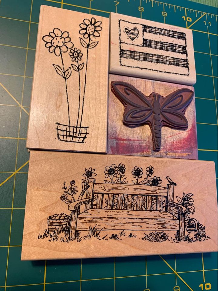 Bench Rubber Stamps #0