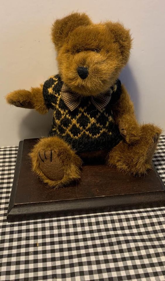 Boyds Mr Peeper Bear 9" tall with tag