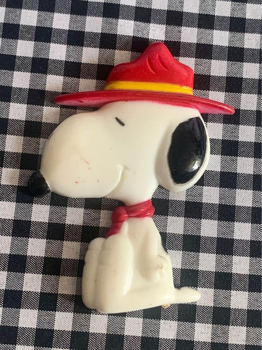 Snoopy Scout Peanut Refrigerator Magnet United Syndicate Inc 1958