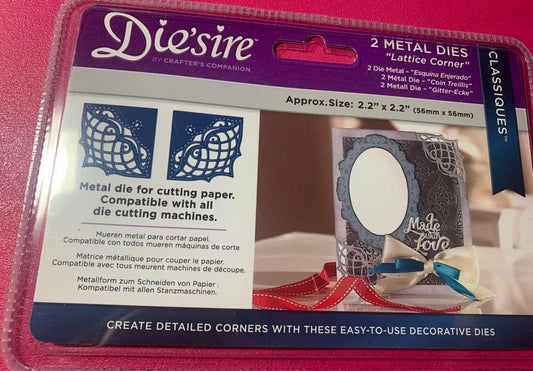 Diesire Lattice Corner Dies - new