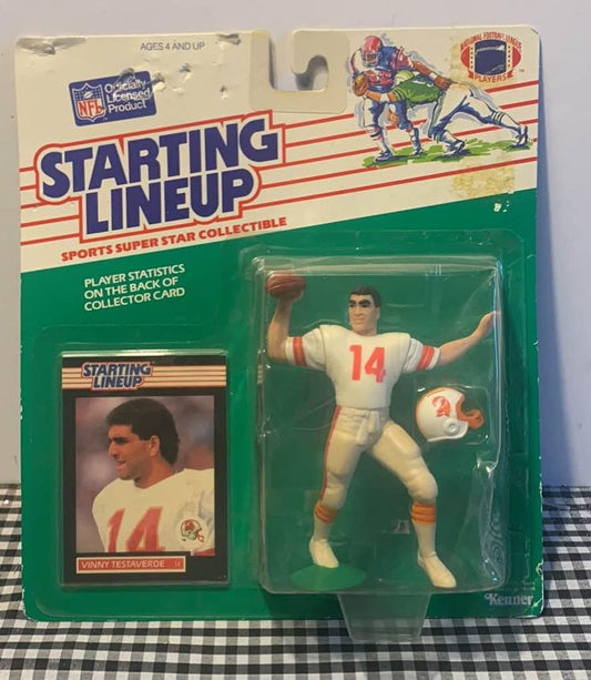 Starting Lineup 1989 Vinny Testaverde Tampa Bay - New