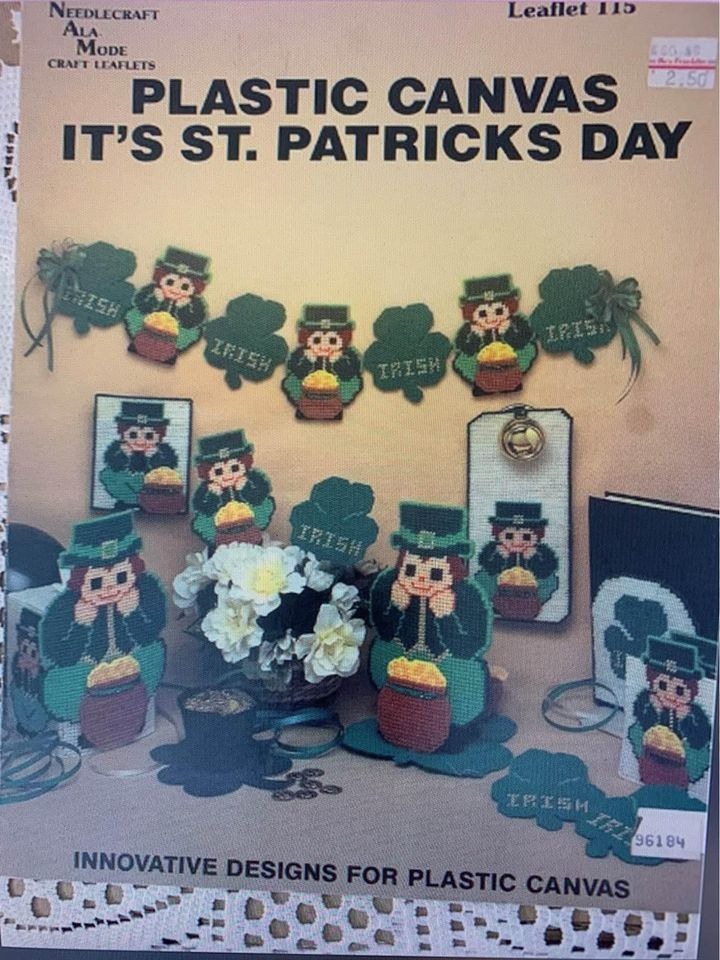 It’s St Patricks Day Cross Stitch Design Book