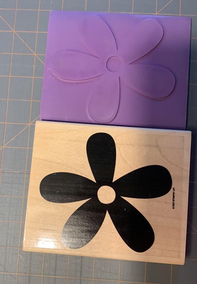 Stampin up big Bloom rubber stamp