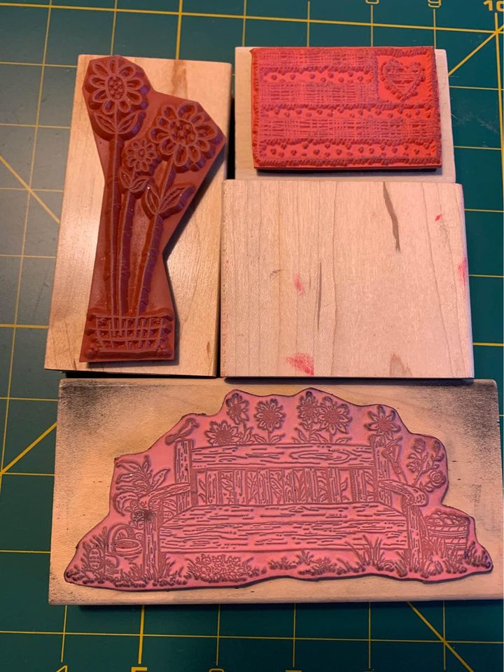 Bench Rubber Stamps #0