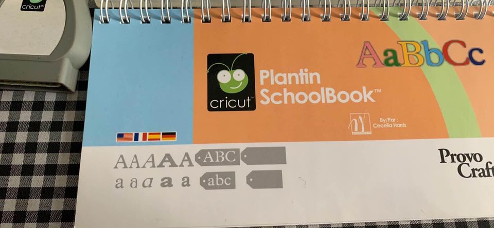 Cricut plantin schoolbook cartridge set