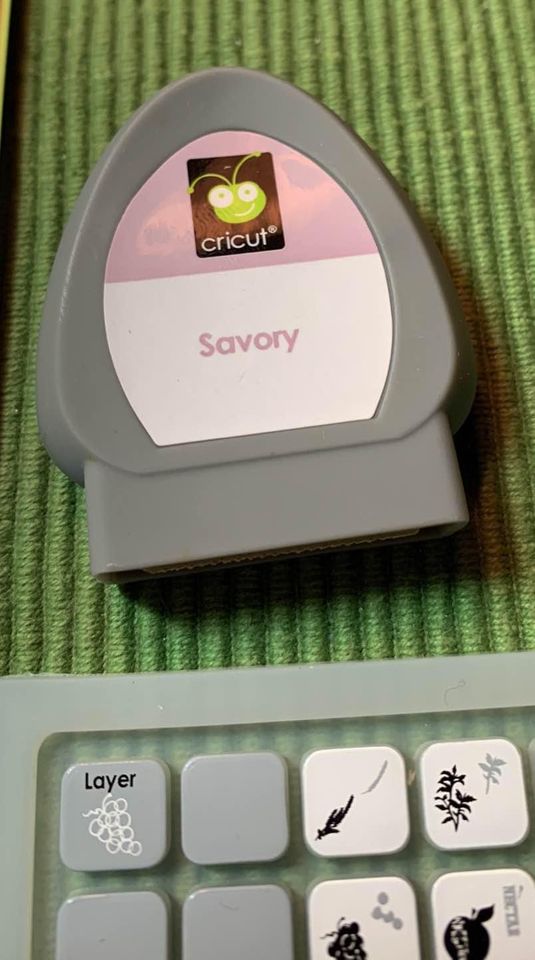 Cricut savory cartridge set