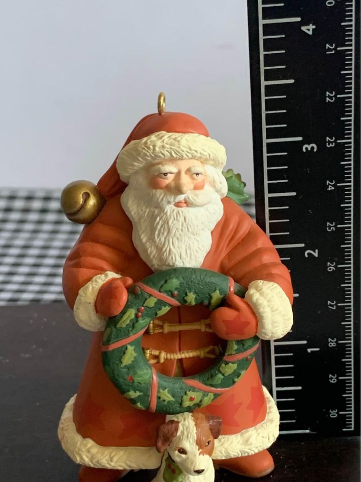 Hallmark Santa’s Friend Bastin Keepsake Ornament 1997