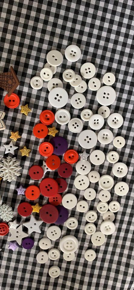 Scrapbooking Craft Sewing Buttons Set #12