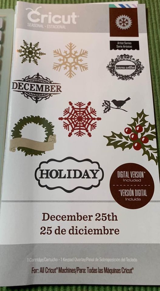 Cricut December 25th Cartridge Set