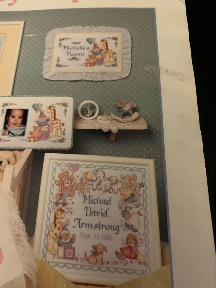 Dimensions Baby Keepsakes Cross stitch Design Book