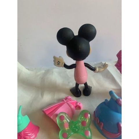 Disney Mattel Minnie Mouse Dress up Snap N Pose set #2