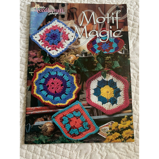 The Needle Shop Motif Magic Crochet Squares Design Book 951530