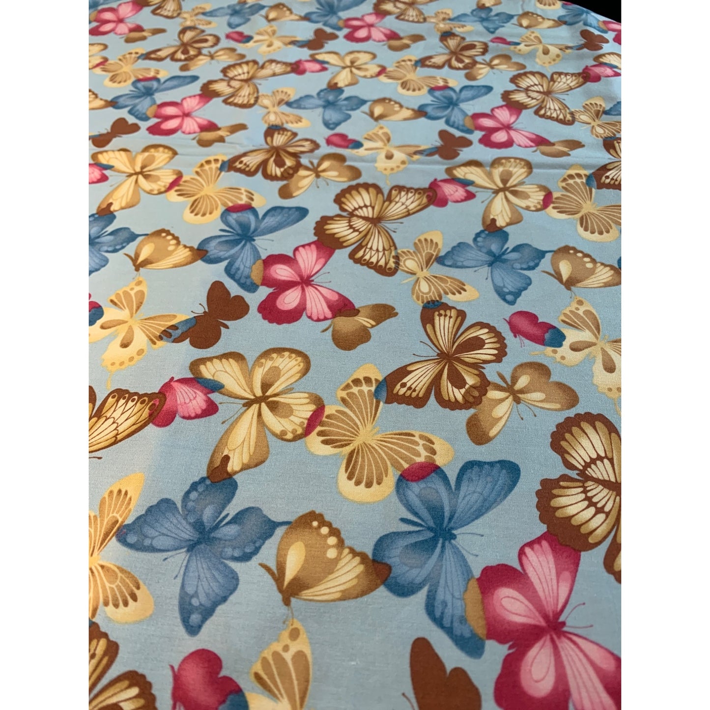 Hoffman California Screen print Butterflies Fabric 1yd and 30 inch long