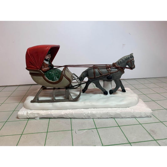 Department 56 One Horse Open Sleigh