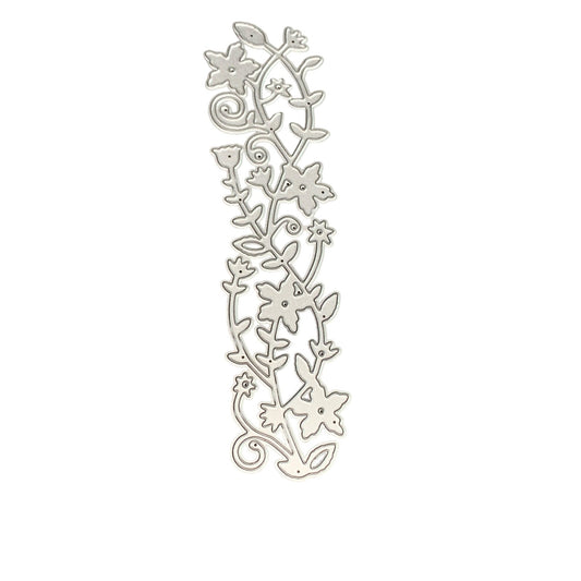 Intricate Floral Metal Die Cut For Scrapbooking & Card Making