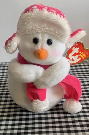 TY Beanie Babies Ms Snow plush